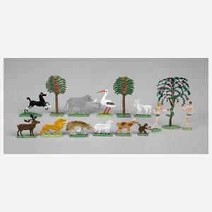 Zinnfiguren-Set ”Paradies”