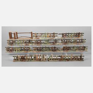 Elastolin Zaunanlage