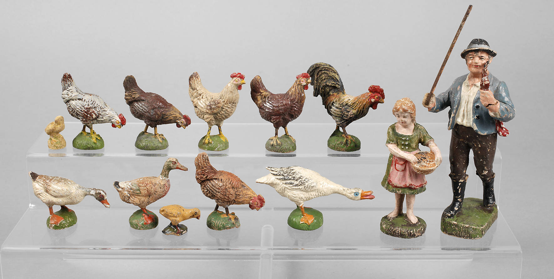 Elastolin Bauernhoffiguren