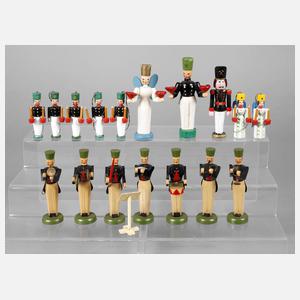 Konvolut Aufstellfiguren Erzgebirge