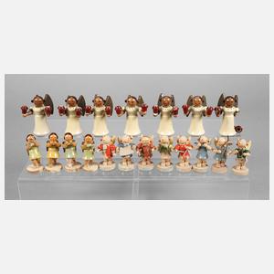 Konvolut Aufstellfiguren Erzgebirge