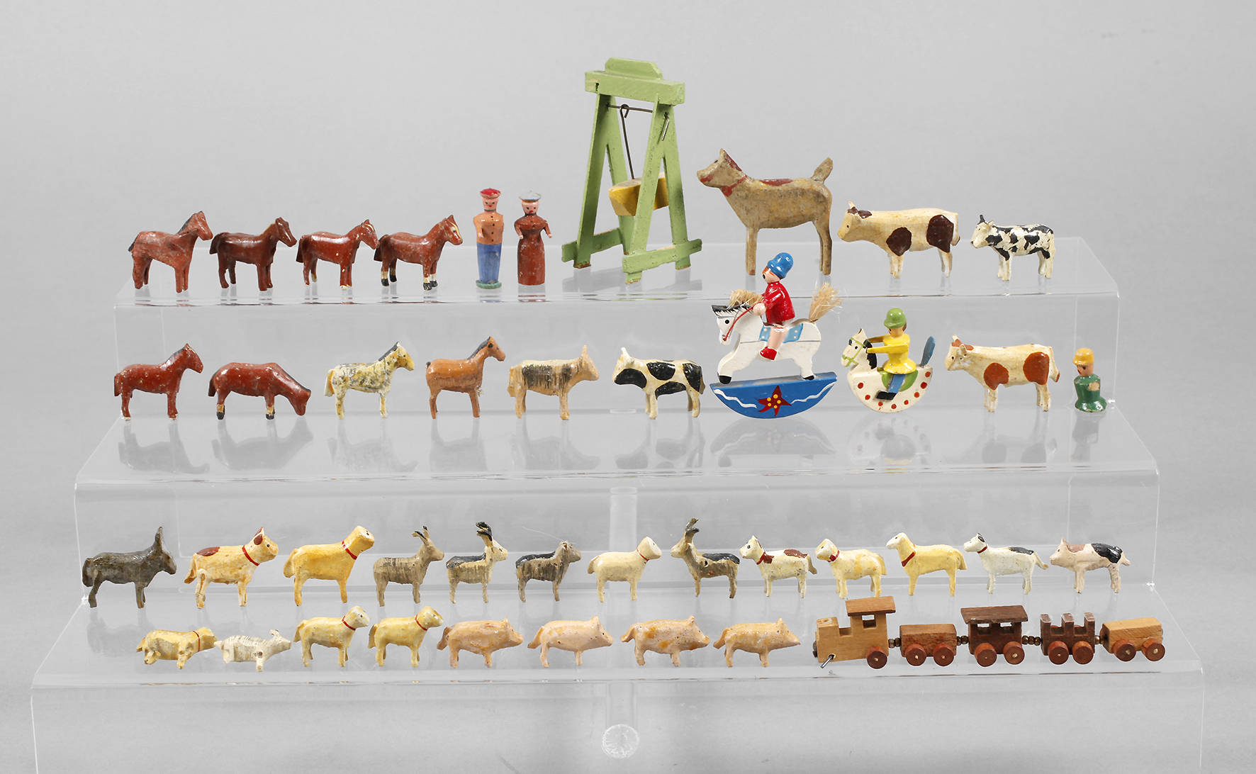 Konvolut Aufstellfiguren Erzgebirge