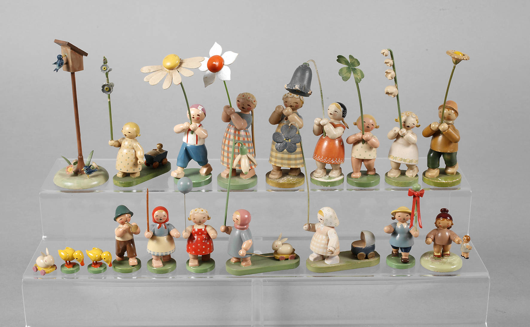 Wendt & Kühn Konvolut Blumenkinder und Freunde