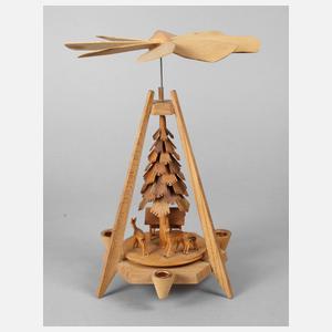 Tischpyramide mit Waldszene