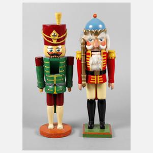 Zwei Nussknacker Erzgebirge