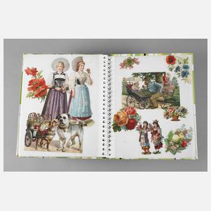 Sammelalbum Glanzbilder