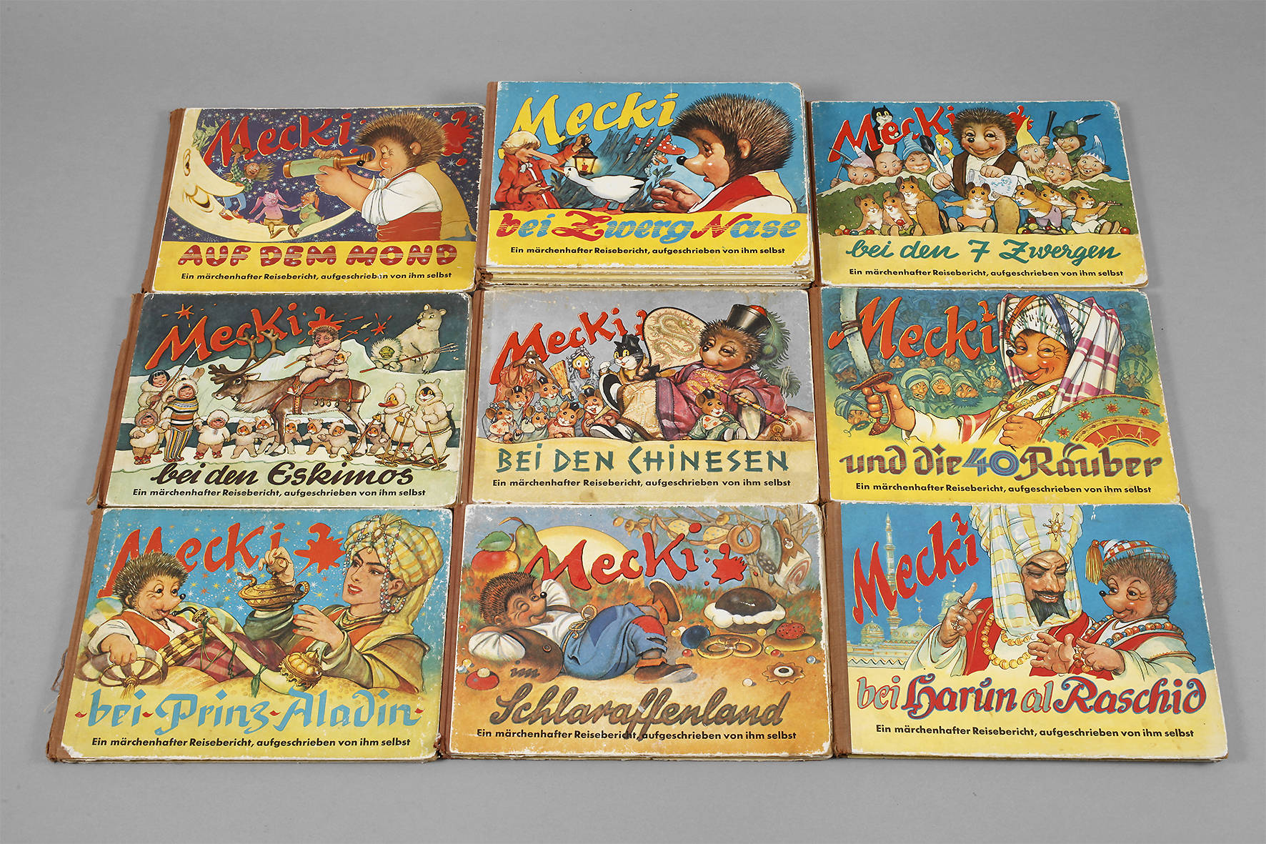 Sammlung Mecki-Bücher