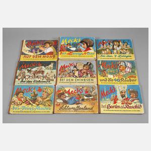 Sammlung Mecki-Bücher