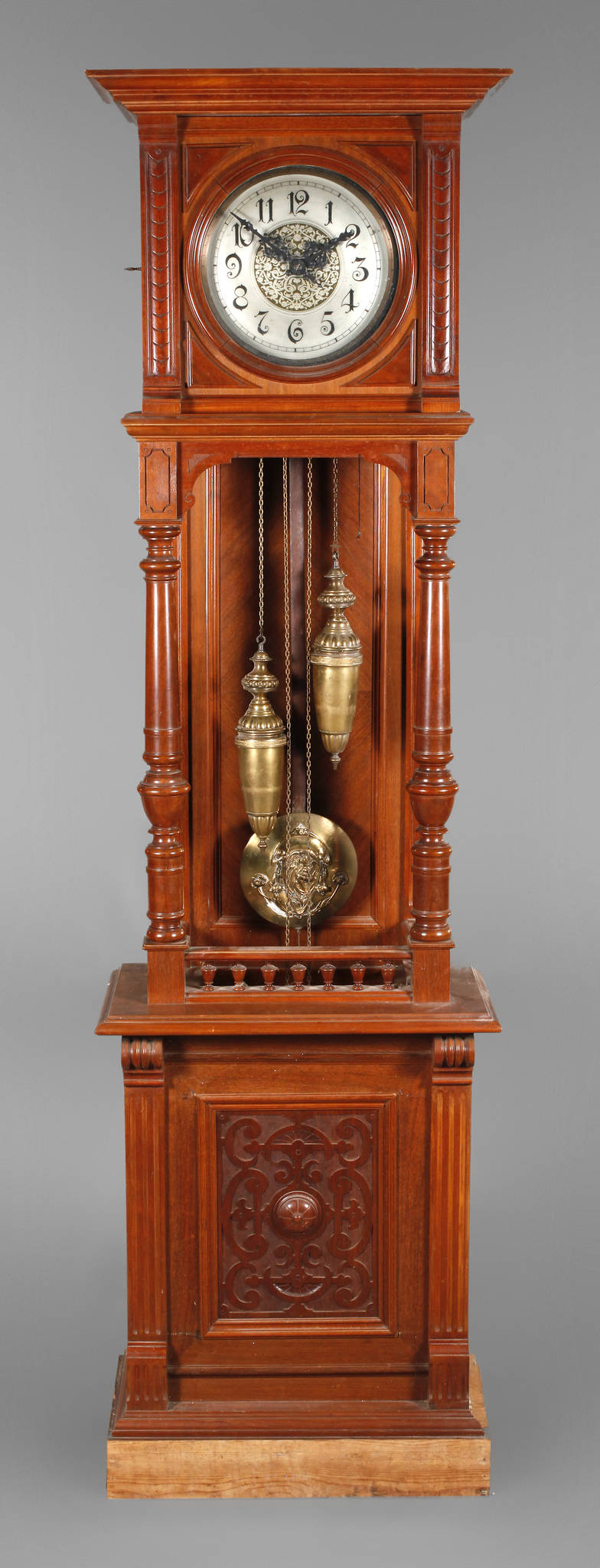 Gründerzeitstanduhr Gustav Becker