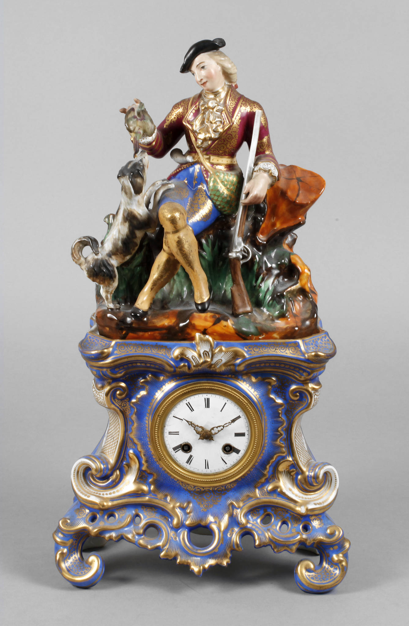 Porzellantischuhr
