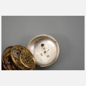 Feine Spindeltaschenuhr