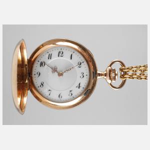 Damenhängeuhr Gold