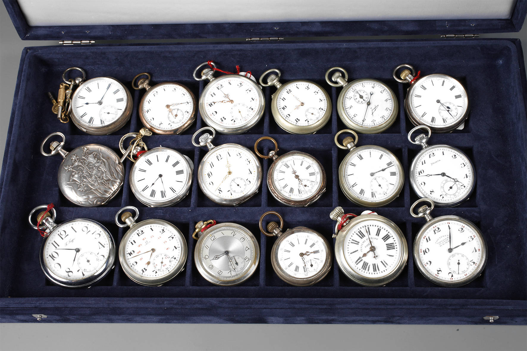 Konvolut Taschenuhren