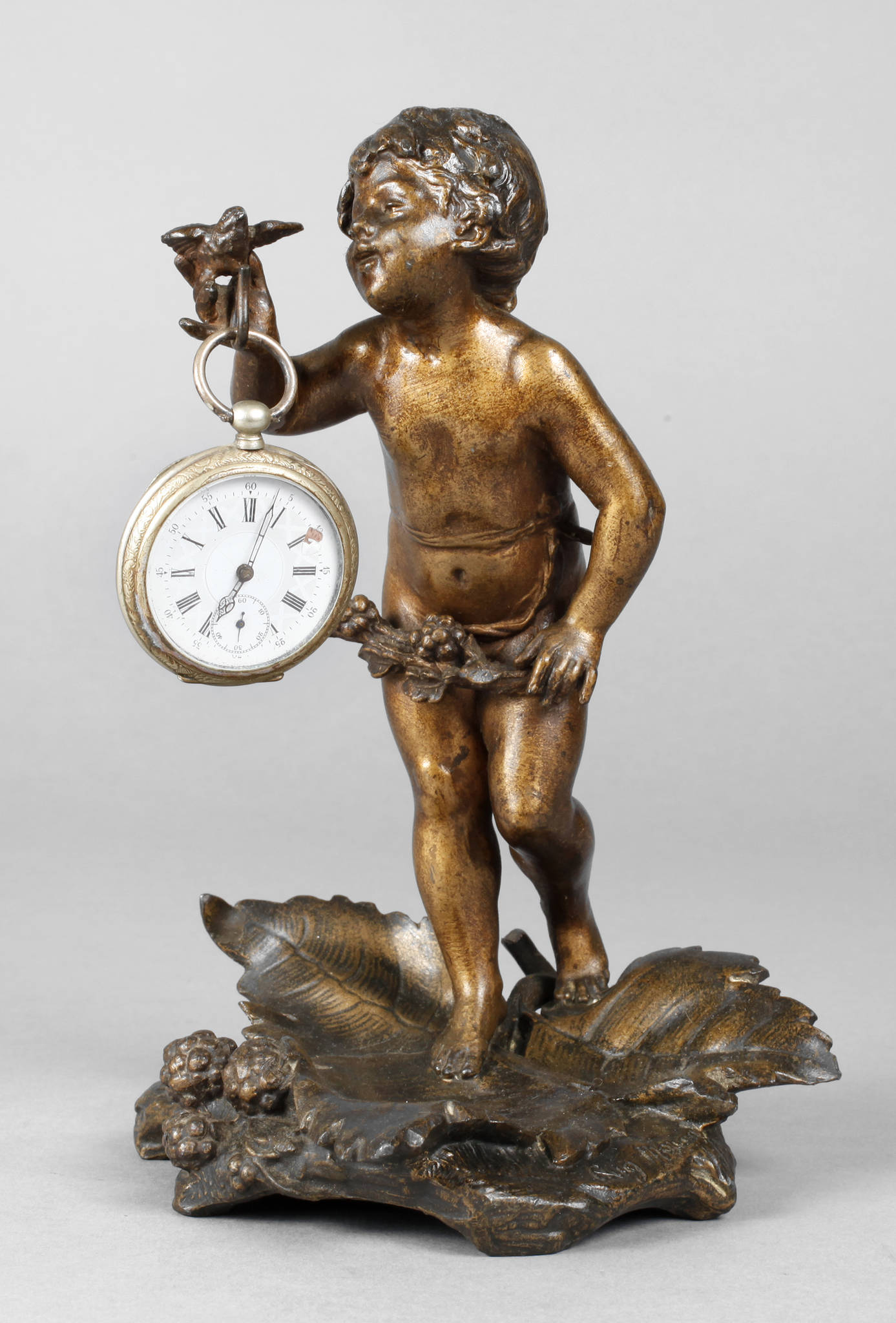 Figürlicher Uhrenständer