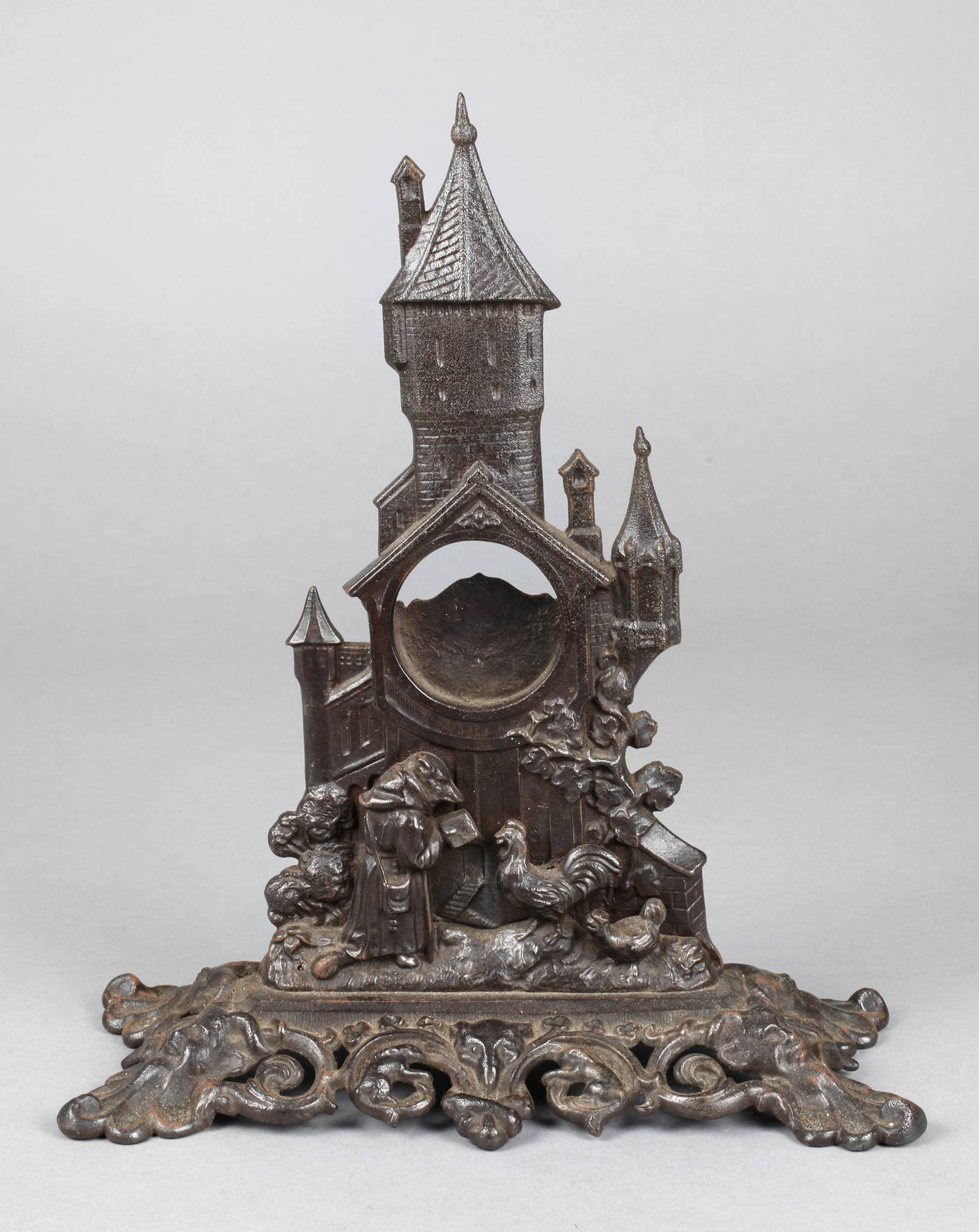 Uhrenhalter Eisenguss