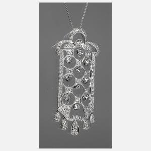 Feiner Brillant-Anhänger