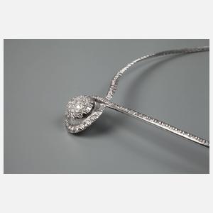 Feines Brillant-Collier