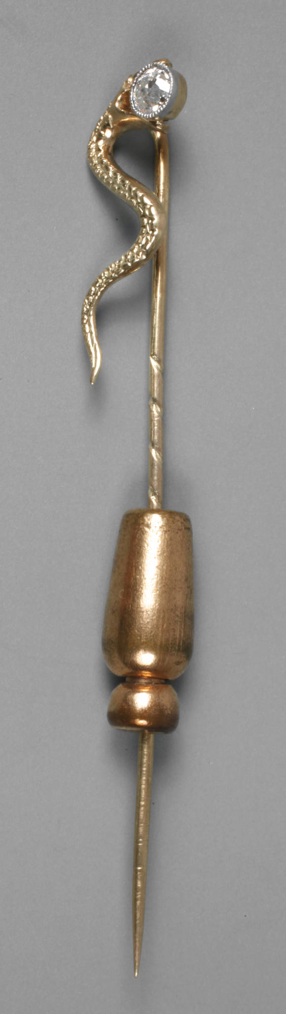 Brillantnadel mit Schlange