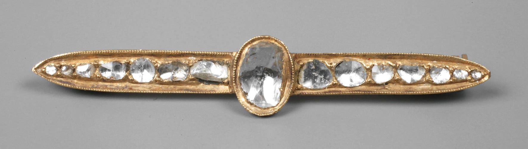 Diamantstabbrosche Gold