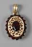 Granat-Anhänger Gold