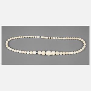 Collier Elfenbein