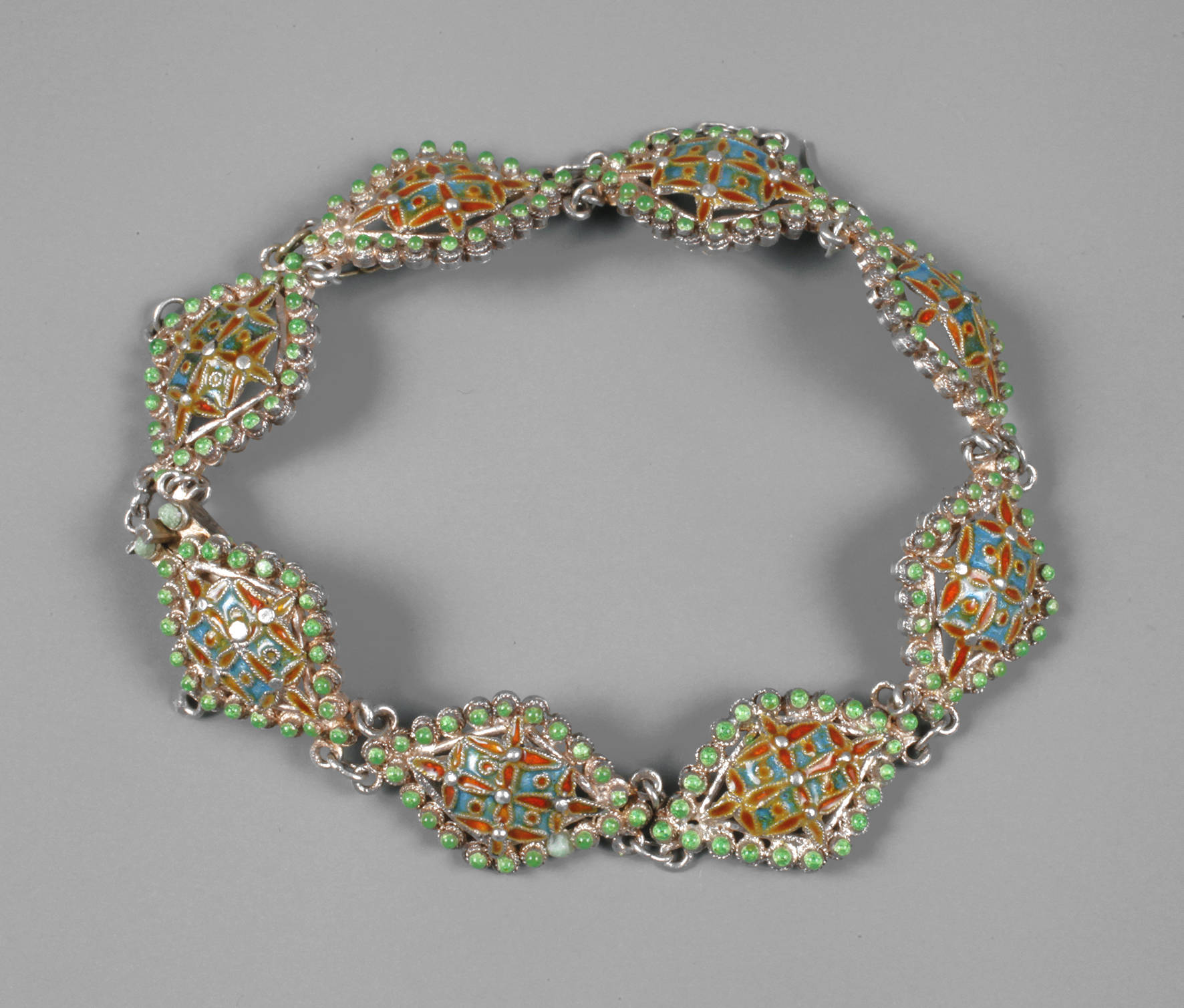 Armband Silber mit Email