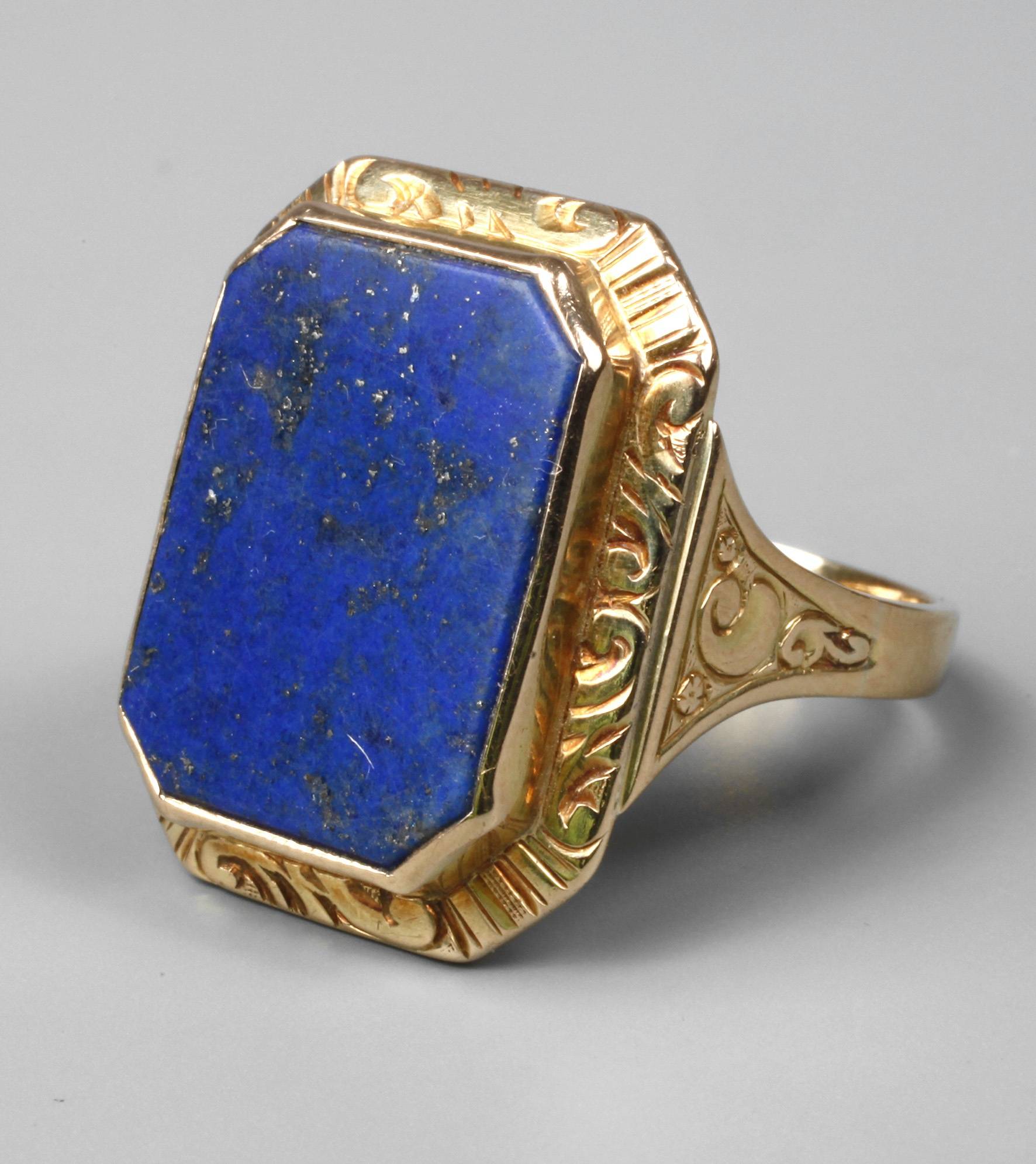 Herrenring Lapislazuli