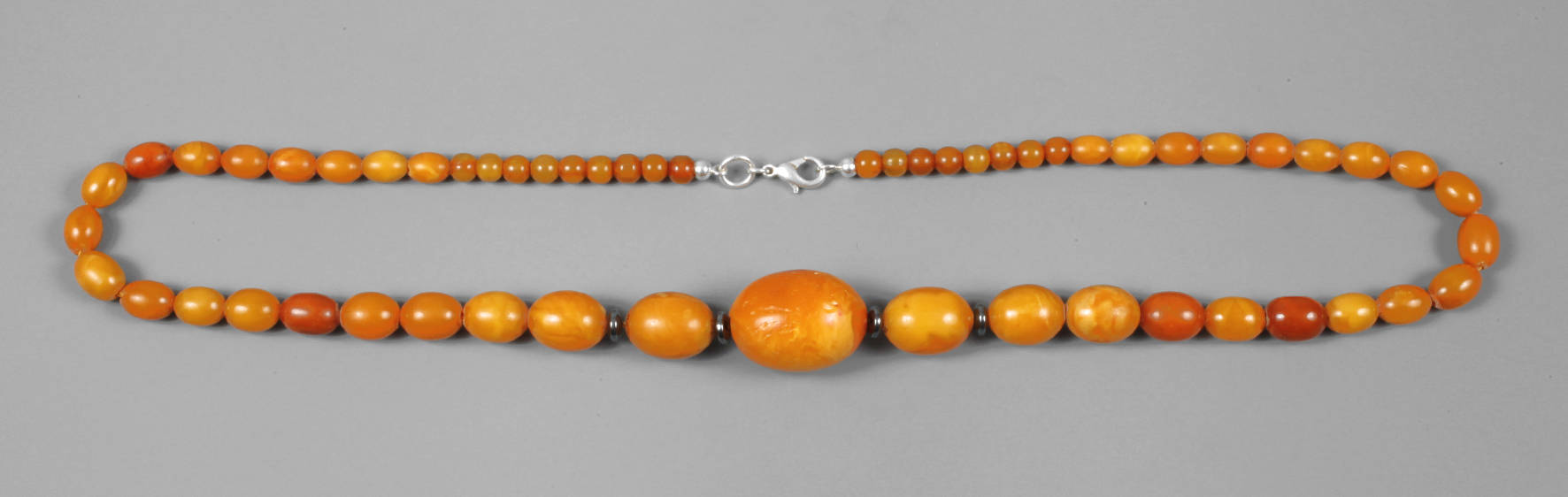 Bernsteinkette Art déco