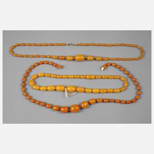 Drei Ketten Art déco