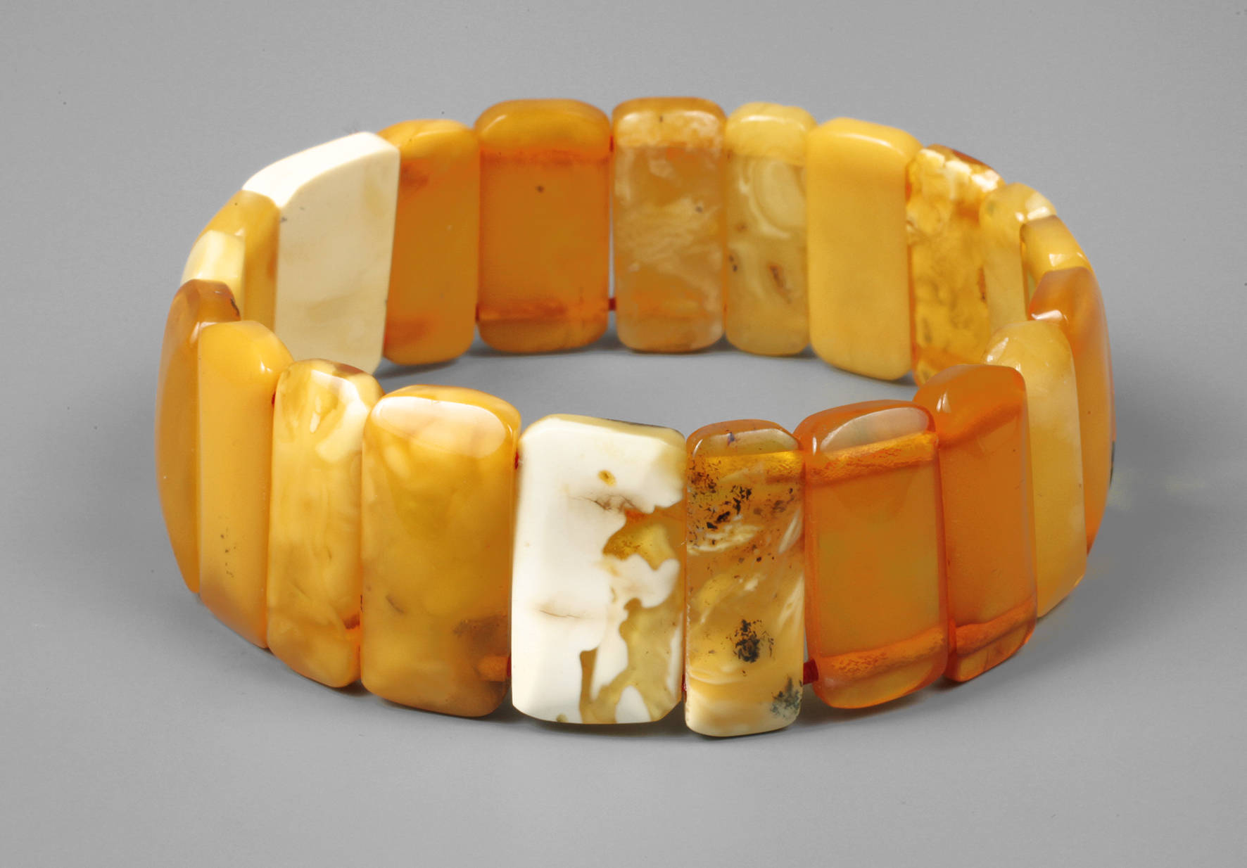 Bernsteinarmband Butterscotch