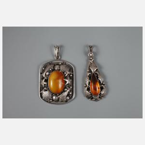 Vier Teile Fischlandschmuck