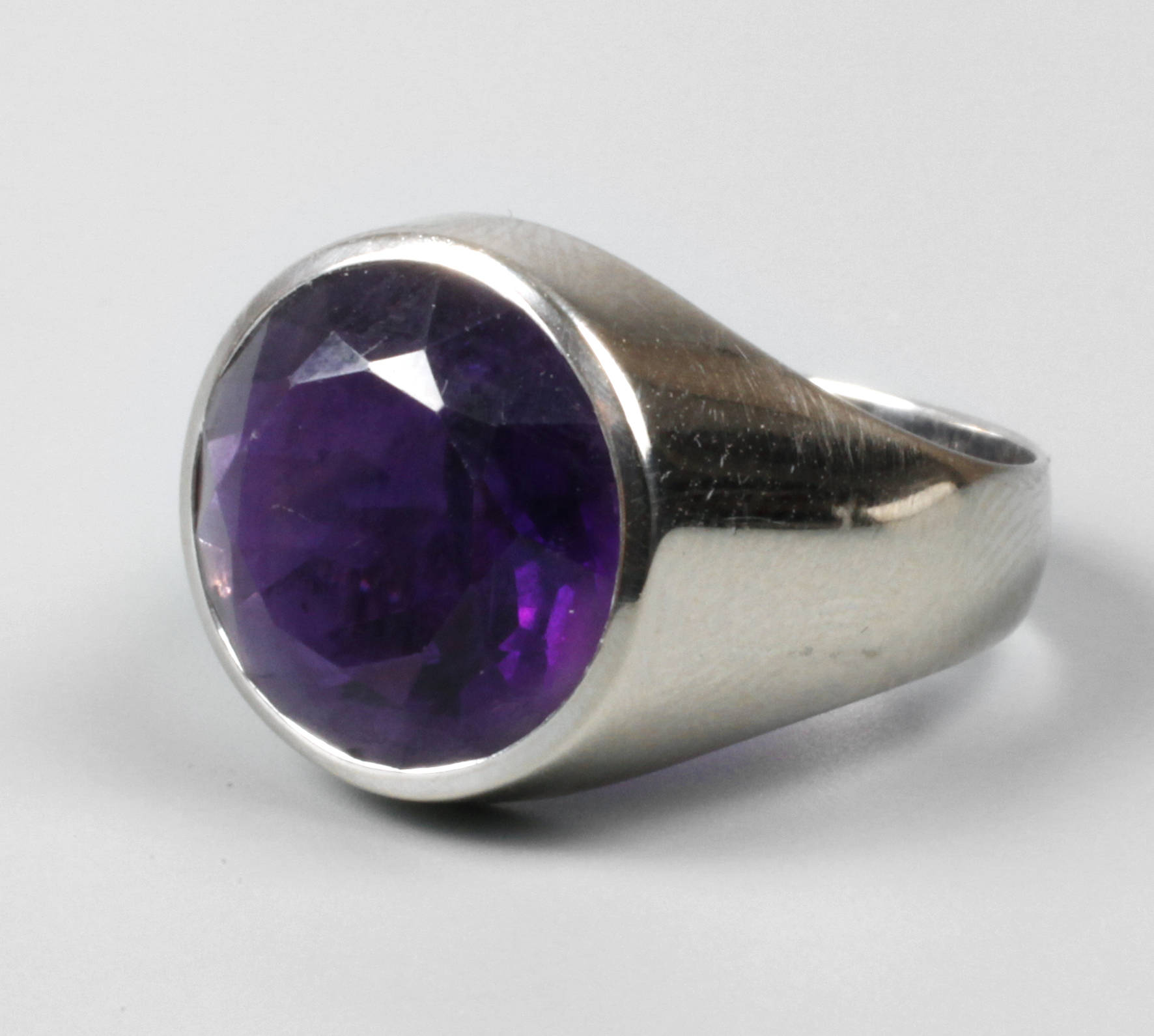 Amethystring ca. 5 ct