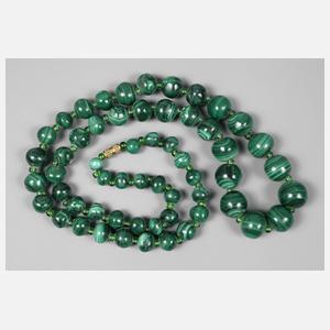 Malachit-Collier
