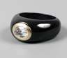 Ring Onyx und Gold