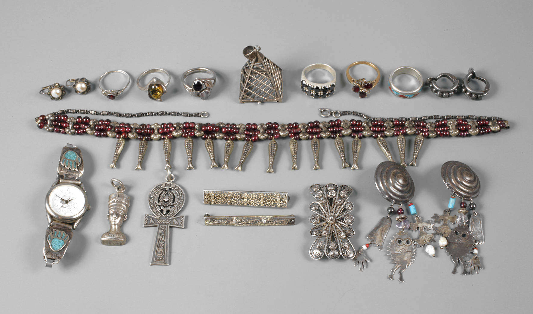 Posten Silberschmuck