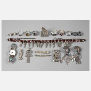 Posten Silberschmuck