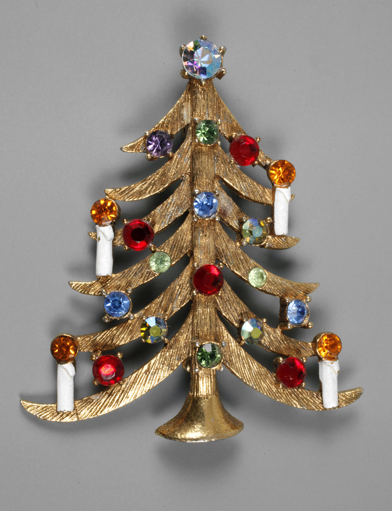 Brosche als Weihnachtsbaum USA