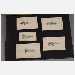 Sammlung Goldschmiedeentwürfe