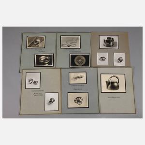 Sammlung Goldschmiedeentwürfe