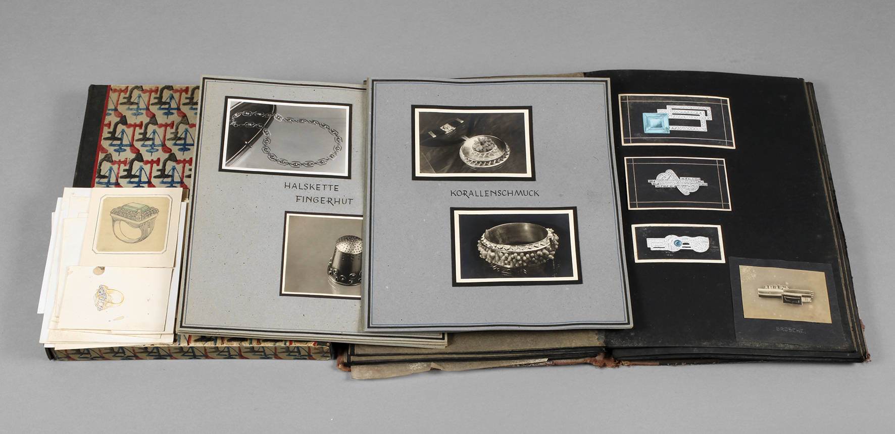 Sammlung Goldschmiedeentwürfe