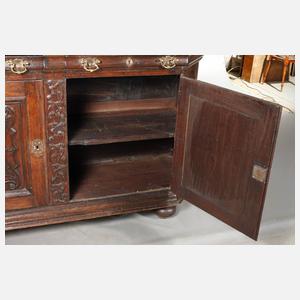 Barocke Aufsatzvitrine