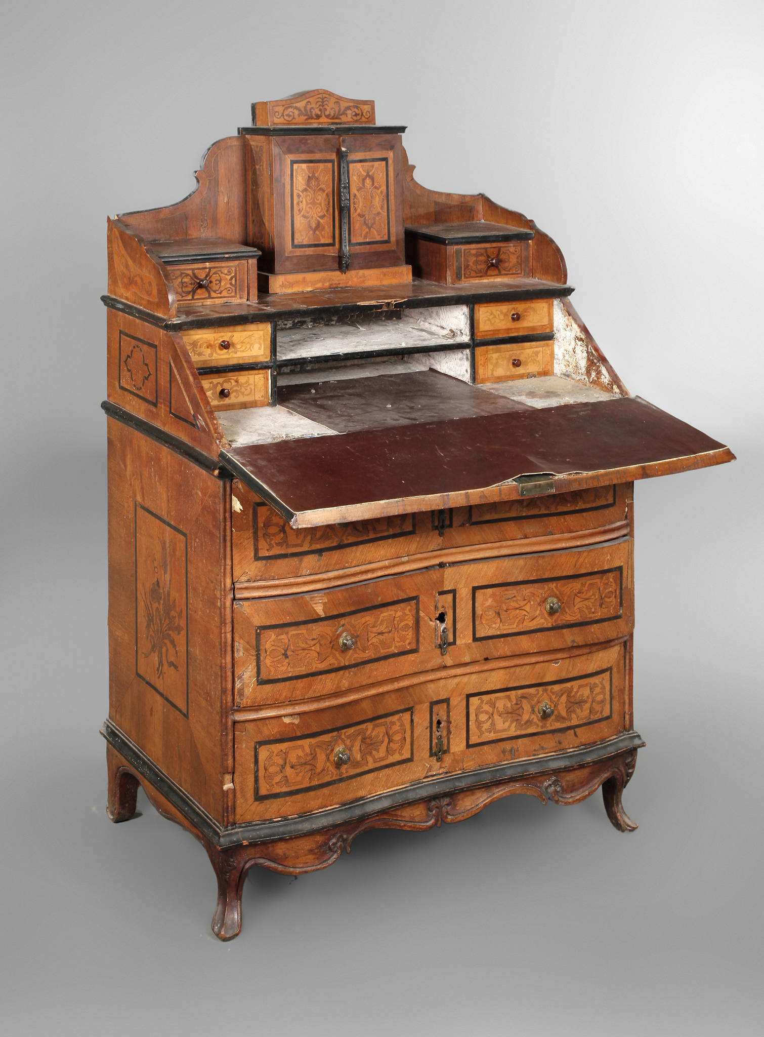 Schrägklappensekretär Barock