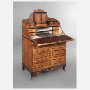 Schrägklappensekretär Barock