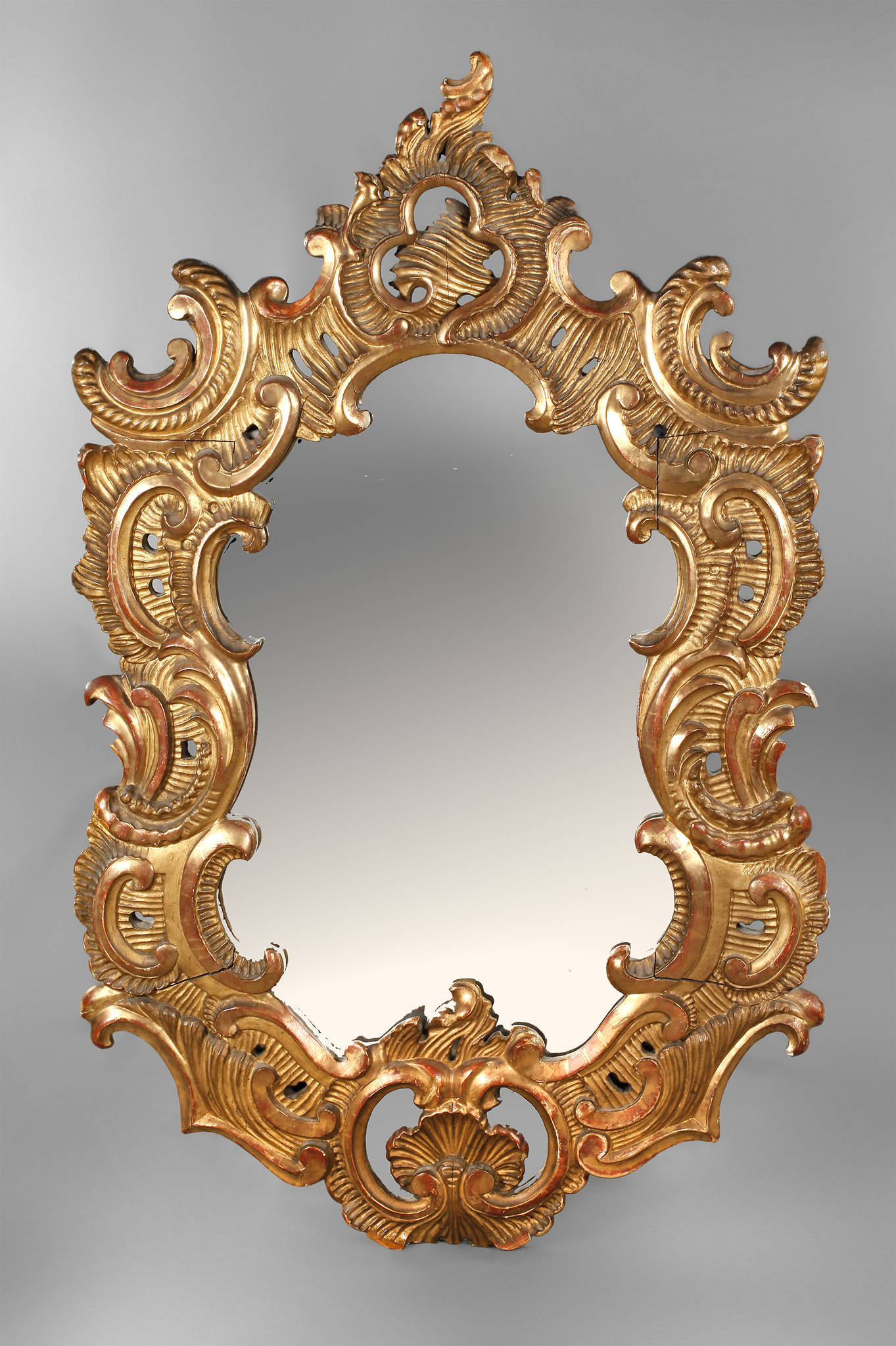 Geschnitzter Wandspiegel