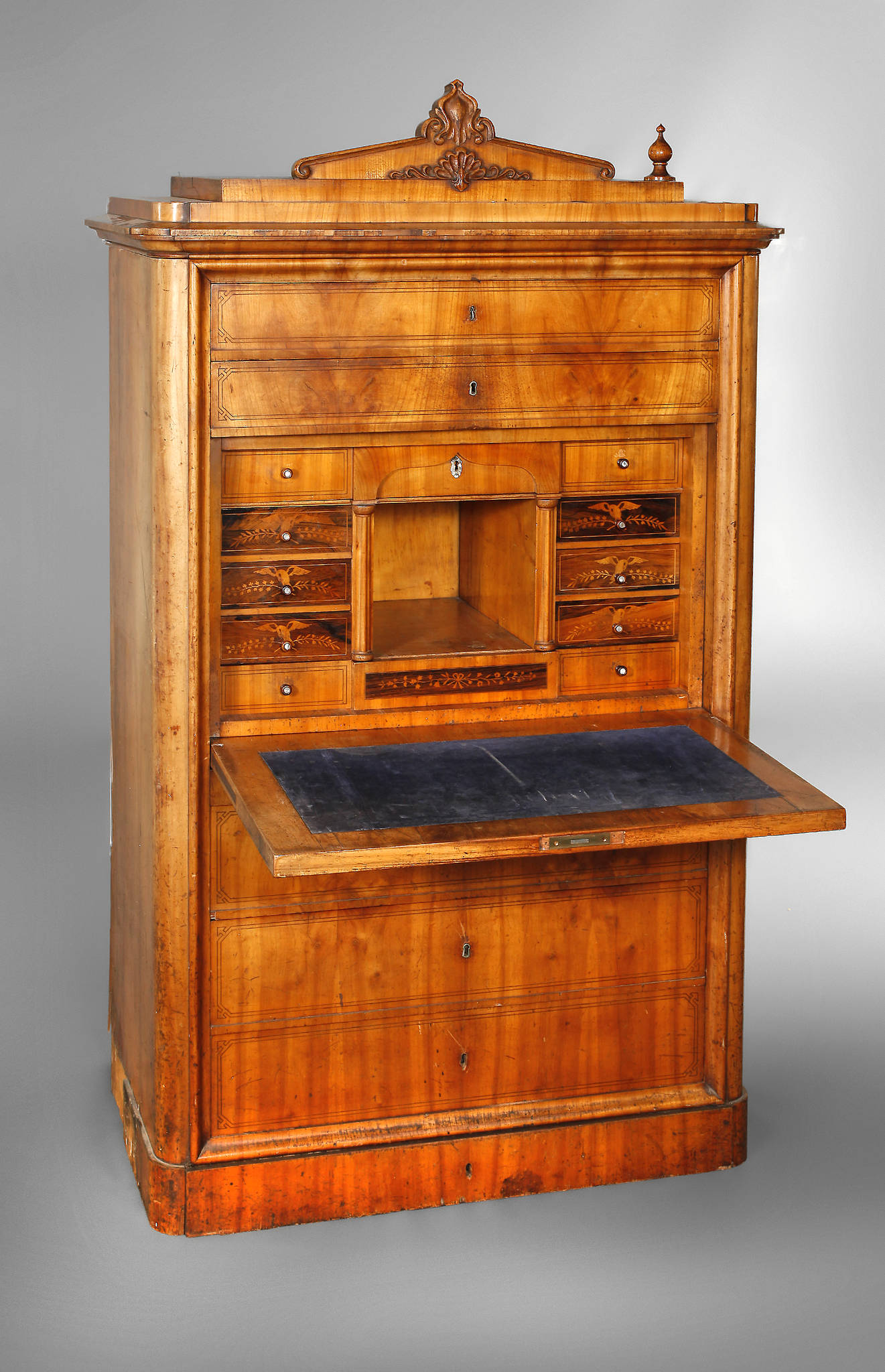 Biedermeiersekretär Kirschbaum