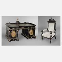 Prunkschreibtisch Historismus111