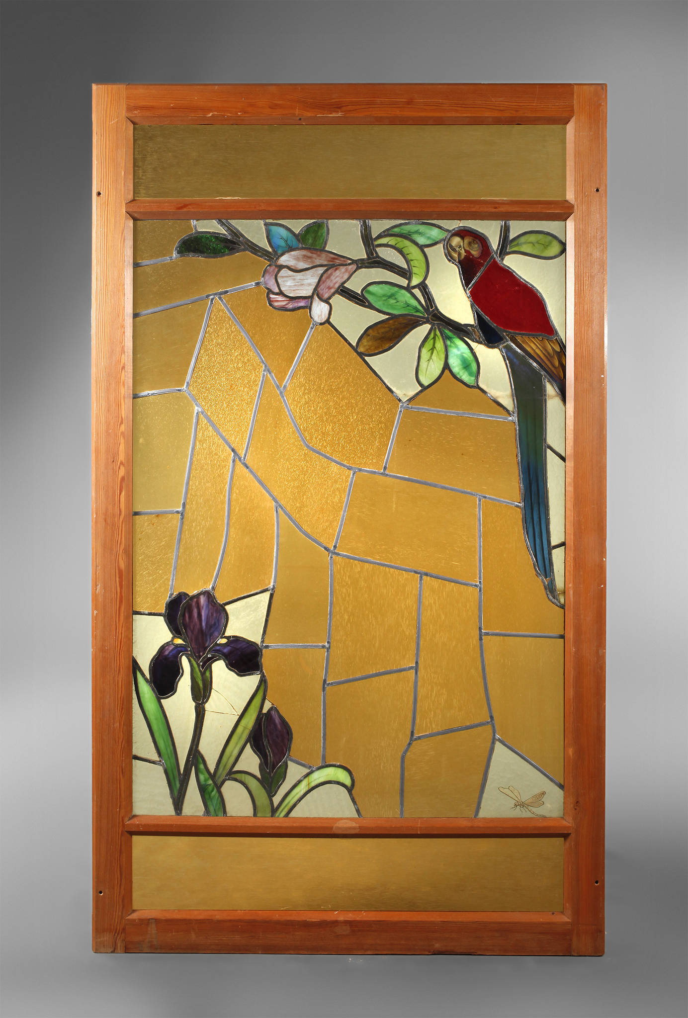 Großes Bleiglasfenster