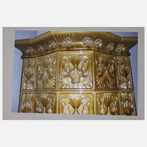 Jugendstil-Kachelofen