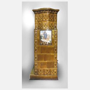 Jugendstil-Kachelofen