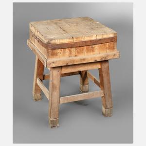 Großer Küchenhackstock